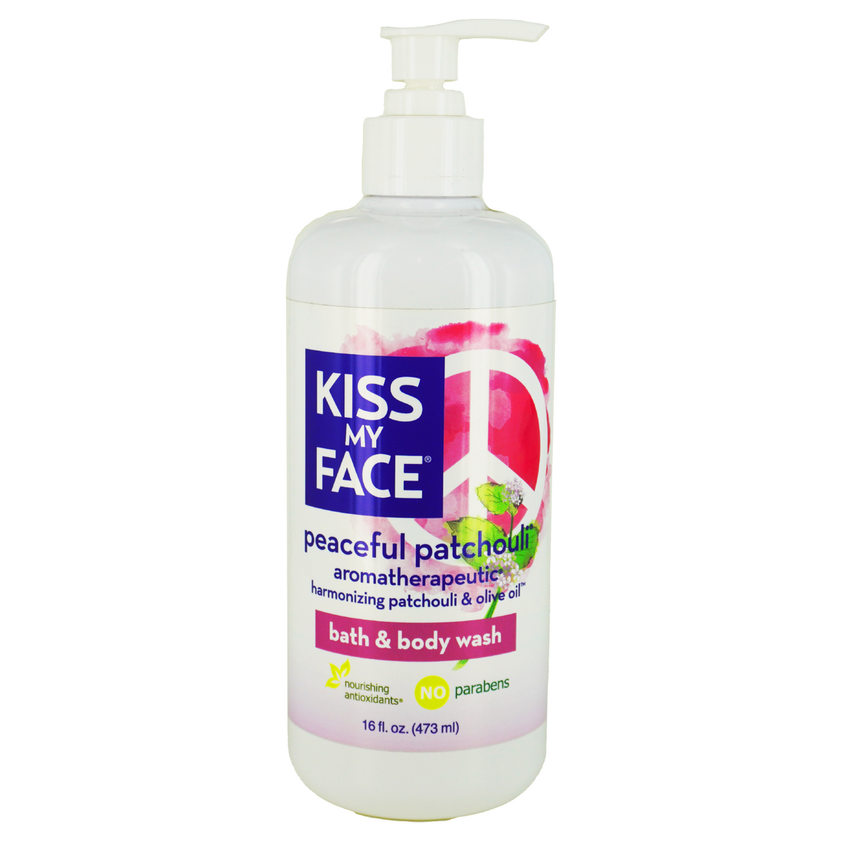 Kiss My Face Sensitive Type 2024 Fragrance Free Olive Oil Aloe Bath & Body Wash