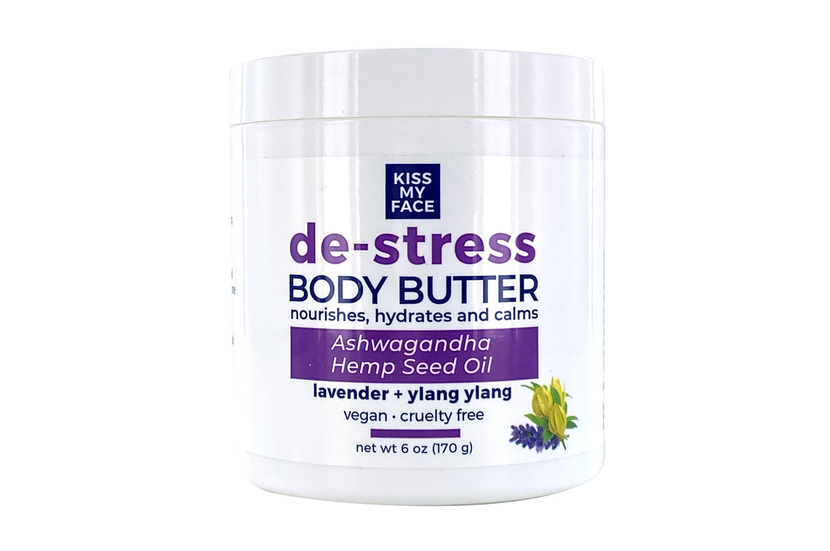 De-Stress Body Butter - Lavender + Ylang Ylang – Kiss My Face