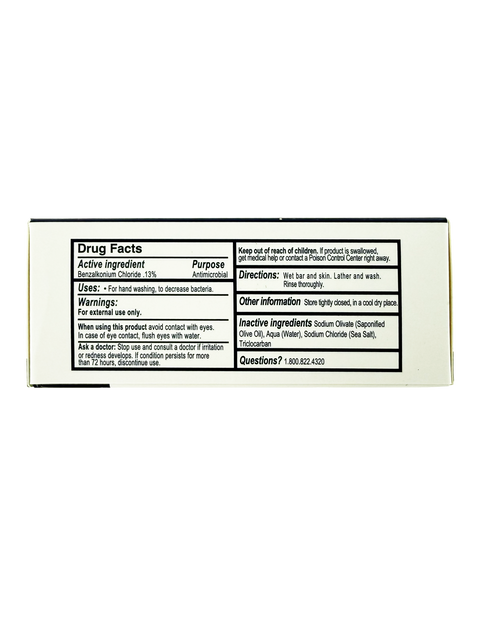 Anti-Bacterial Olive Oil Bar Soap