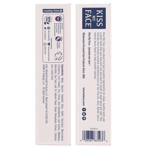 Kids Berry Smart Gel Fluoride Free Toothpaste