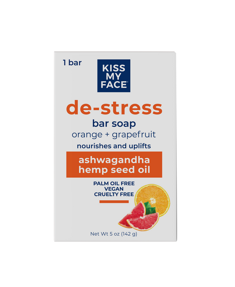 De-Stress Bar Soap - Orange & Grapefruit