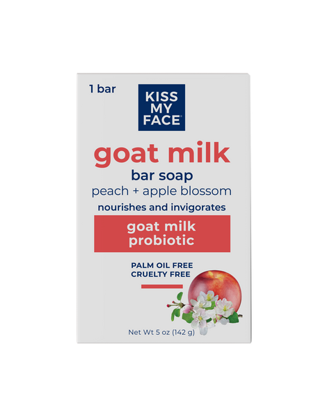 Goat Milk Bar Soap - Peach + Apple Blossom