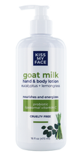 Goat Milk Hand & Body Lotion - Eucalyptus + Lemongrass