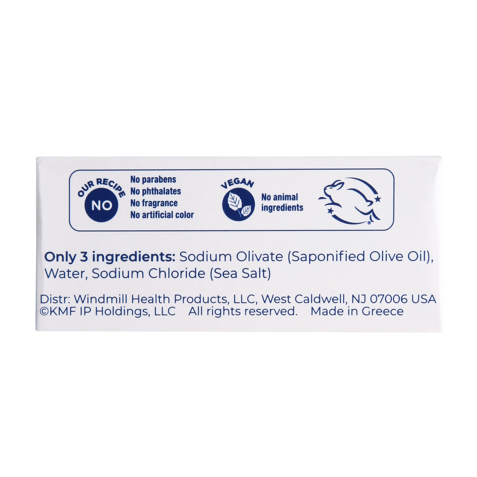 Pure Olive Oil Bar Soap Fragrance Free Kiss My Face