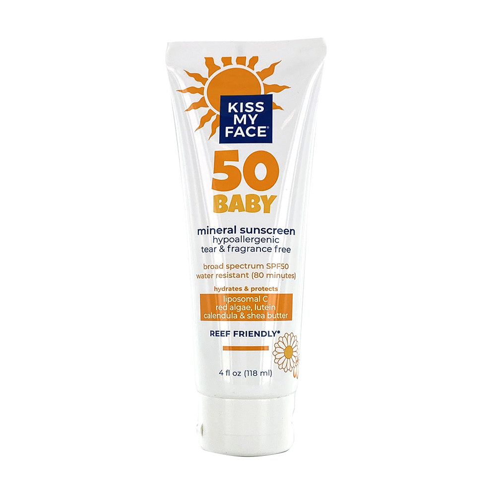 Baby Mineral Sunscreen Lotion SPF50 – Kiss My Face